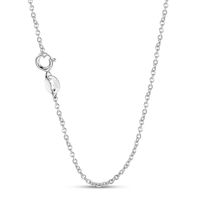 Glam Heart Shape Silver Plating Necklace sku image 1