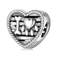 S925 Silver Heart Shape sku image 4