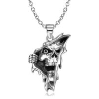 1 Piece Silver Skull Cool Style main image 1