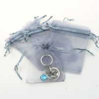 Simple Style Solid Color Organza Jewelry Packaging Bags sku image 5