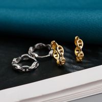Fashion Geometric Sterling Silver Plating Earrings 1 Pair main image 2