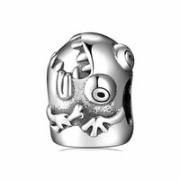 1 Piece Sterling Silver Artificial Gemstones Heart Shape sku image 19