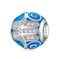 1 Piece Sterling Silver Artificial Gemstones Heart Shape sku image 31