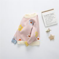 Cute Flower Knit Hoodies & Sweaters main image 4