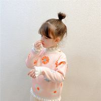 Cute Flower Polyacrylonitrile Fiber Hoodies & Sweaters main image 3