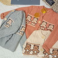 Cute Cartoon Rayon Hoodies & Knitwears main image 1