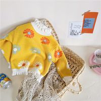 Cute Flower Polyacrylonitrile Fiber Hoodies & Sweaters sku image 15