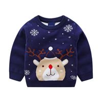 Noël Mignon Wapiti Coton Hoodies Et Pulls sku image 3