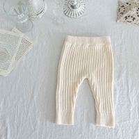 Moda Color Sólido Algodón Pantalones Para Niños sku image 1