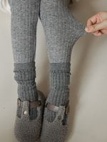 Basic Solid Color Cotton Blend Pants & Leggings main image 5