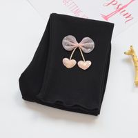 Fashion Heart Shape Bow Knot Cotton Pants & Leggings sku image 6