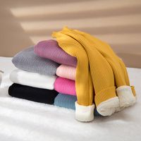 Basic Solid Color Knit Hoodies & Knitwears main image 2