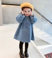 Cute Simple Style Solid Color Polyester Girls Outerwear main image 3