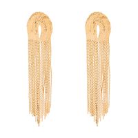 1 Pair Elegant Tassel Plastic Copper Women's Drop Earrings main image 2