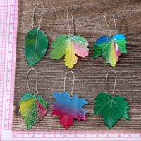 Fashion Leaves Alloy Plating Women's Drop Earrings 1 Pair main image 2