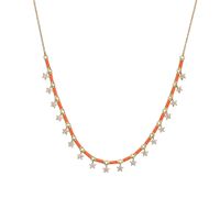 Fashion Star Copper Plating Pendant Necklace 1 Piece sku image 6