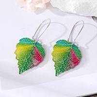 Fashion Leaves Alloy Plating Women's Drop Earrings 1 Pair main image 5