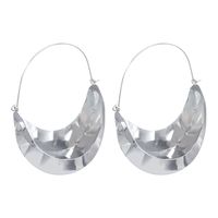 Fashion U Shape Alloy Plating Women's Hoop Earrings 1 Pair sku image 2