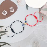 Fashion Geometric Stainless Steel Inlay Unisex Bracelets 1 Pair main image 4