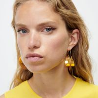 Fashion U Shape Alloy Plating Women's Hoop Earrings 1 Pair main image 5