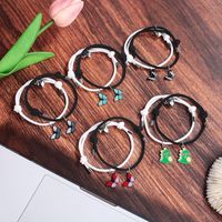 Cartoon Style Insect Alloy Inlay Couple Bracelets main image 1