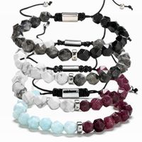 Fashion Geometric Beaded Agate Bracelets 1 Piece main image 1