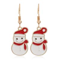 Fashion Christmas Tree Santa Claus Alloy Plating Women's Drop Earrings 1 Pair sku image 11