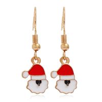 Fashion Christmas Tree Santa Claus Alloy Plating Women's Drop Earrings 1 Pair sku image 27