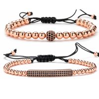 Retro Fashion Geometric Copper Handmade Bracelets 1 Piece sku image 12