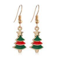 Fashion Christmas Tree Santa Claus Alloy Plating Women's Drop Earrings 1 Pair sku image 6