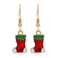 Fashion Christmas Tree Santa Claus Alloy Plating Women's Drop Earrings 1 Pair sku image 22