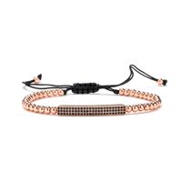 Retro Fashion Geometric Copper Handmade Bracelets 1 Piece sku image 5