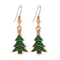 Fashion Christmas Tree Santa Claus Alloy Plating Women's Drop Earrings 1 Pair sku image 4