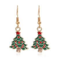 Fashion Christmas Tree Santa Claus Alloy Plating Women's Drop Earrings 1 Pair sku image 8