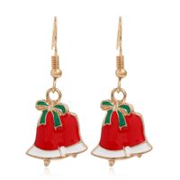 Fashion Christmas Tree Santa Claus Alloy Plating Women's Drop Earrings 1 Pair sku image 33