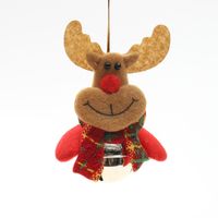 Weihnachtsweihnachtsmann-schneemann-stoff-party-hängende Ornamente main image 5