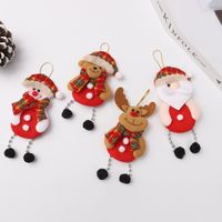 Christmas Cute Santa Claus Cloth Party Hanging Ornaments main image 2