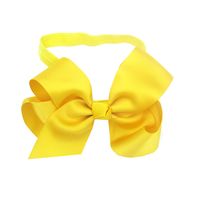 Cute Solid Color Flower Cloth Hair Band sku image 2