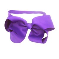 Cute Solid Color Flower Cloth Hair Band sku image 13