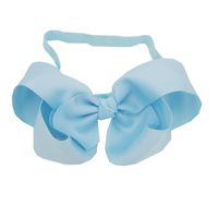 Cute Solid Color Flower Cloth Hair Band sku image 14