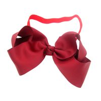 Cute Solid Color Flower Cloth Hair Band sku image 22