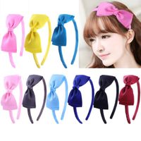 Simple Style Bow Knot Cloth Hair Band 1 Piece main image 2
