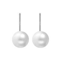 Sweet Ball Alloy Artificial Pearls Women's Ear Studs 1 Pair main image 3