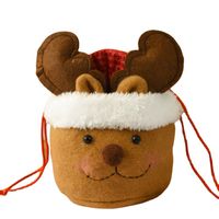 Christmas Cute Santa Claus Snowman Cloth Party Gift Wrapping Supplies main image 4