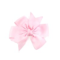 Cute Solid Color Flower Cloth Hair Clip sku image 1