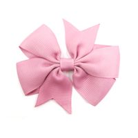 Cute Solid Color Flower Cloth Hair Clip sku image 9