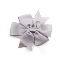 Cute Solid Color Flower Cloth Hair Clip sku image 14