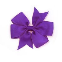 Cute Solid Color Flower Cloth Hair Clip sku image 17