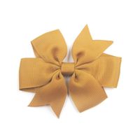 Cute Solid Color Flower Cloth Hair Clip sku image 30