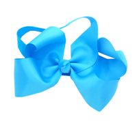 Cute Solid Color Flower Cloth Hair Band main image 2